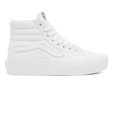 Vans Sk8-Hi Platform 2.0 - Kadın Platform Ayakkabı (Beyaz)
